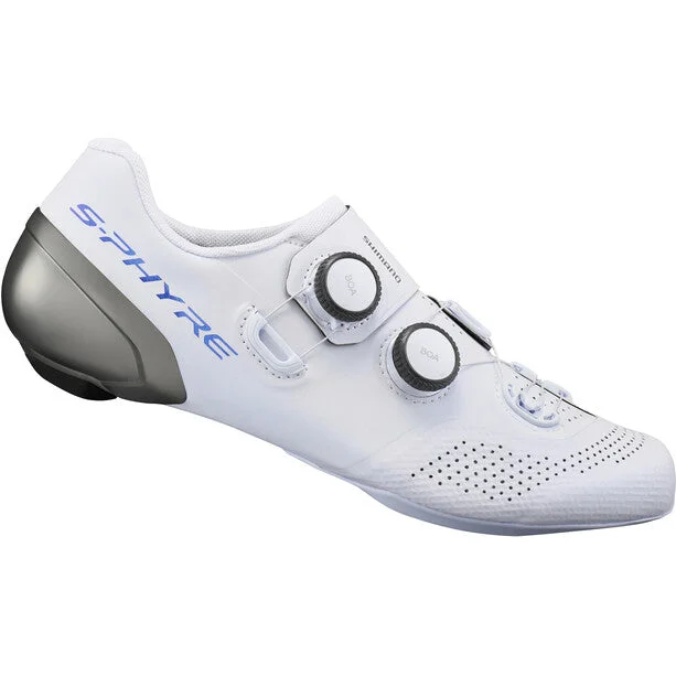 High-performance bike helmet-Shimano RC902 Sphyre Road Shoe - White