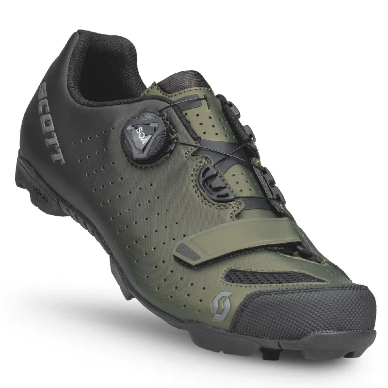 Breathable bike rain gear-Scarpe mtb Scott Comp Boa - Nero verde