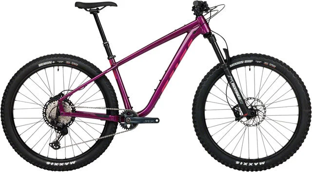 Reflective cycling headscarf-Timberjack XT Z2 27.5+ Bike - Purple