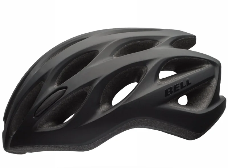 Reflective cycling rain cape-Bell Draft Road Helmet - Matt Black