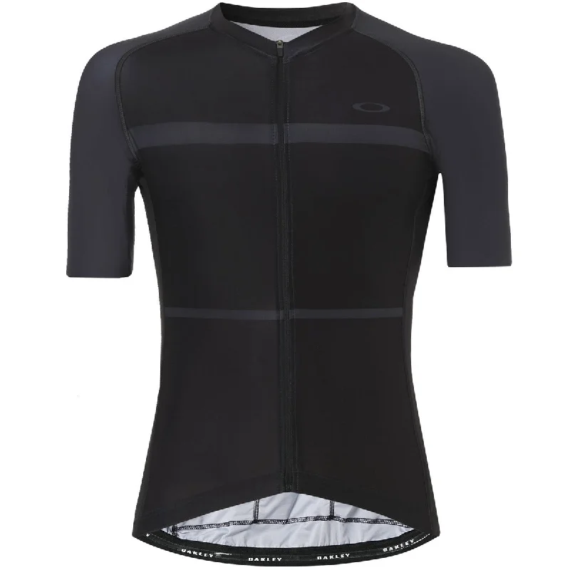 Anti-slip MTB jersey-Maglia Oakley Colorblock Road - Nero