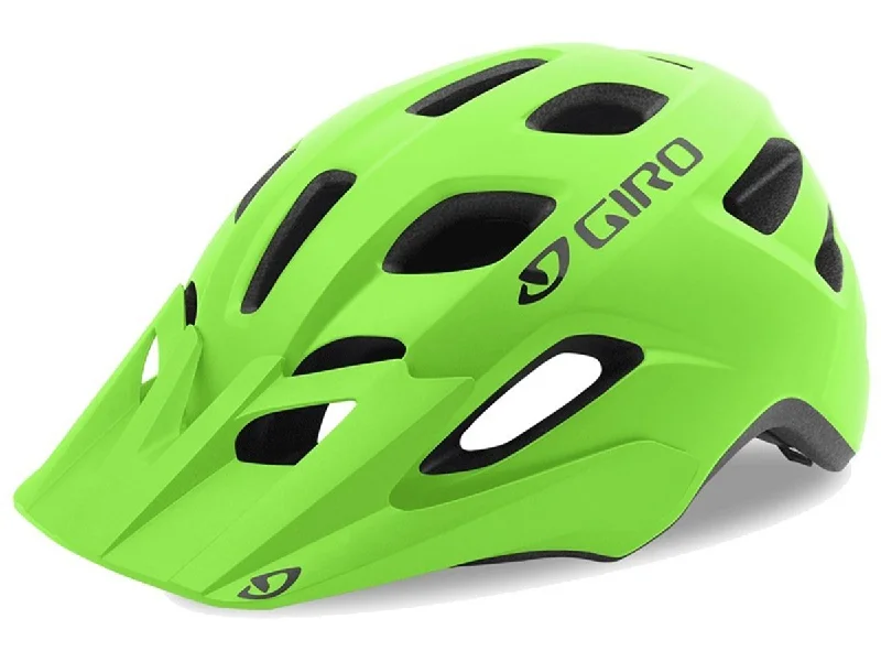 Windproof bike helmet cover-Giro Tremor MTB Helmet - Youth - Bright Green