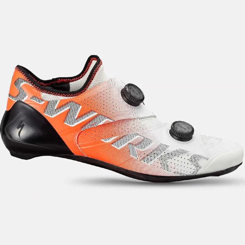 Quick-dry cycling jersey-Scarpe Specialized S-Works Ares - Rosso bianco