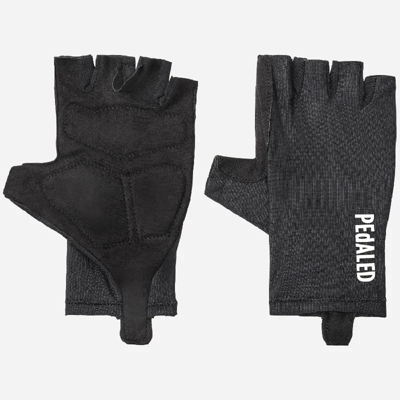 Quick-dry cycling rain pants-Guanti Pedaled Element - Nero