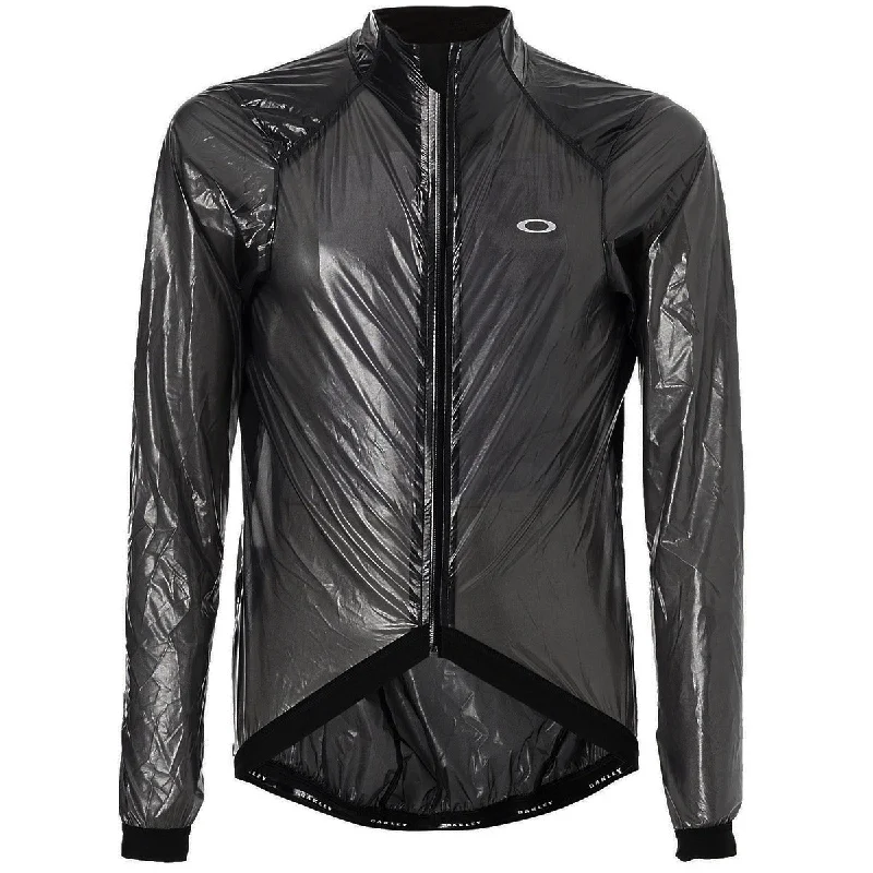 Thermal cycling jersey-Mantellina Oakley Jawbreaker Road - Nero