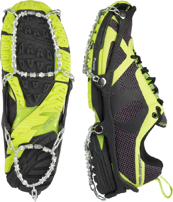 High-visibility bike shoes-Ice Trekkers Diamond Grip