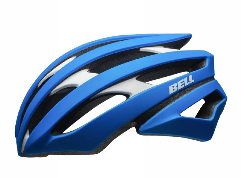 Anti-slip MTB cap-Bell Stratus Road Helmet - Blue-White