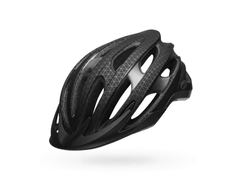 Anti-slip bike toe clips-Bell Drifter Road Helmet - Matt Black-Gunmetal