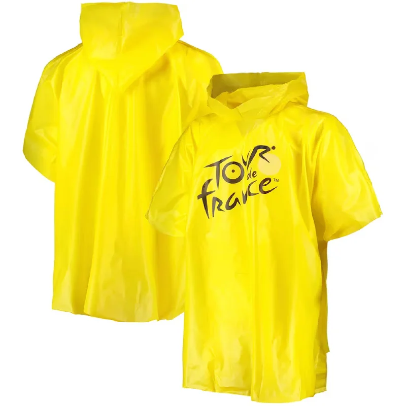 High-visibility MTB gloves-Poncho Tour de France - Giallo