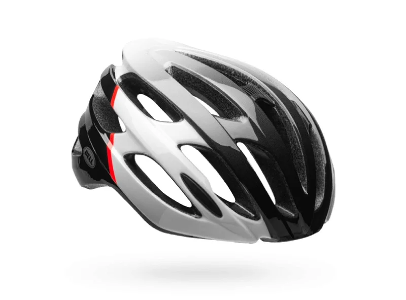 Adjustable cycling base layer-Bell Falcon MIPS Road Helmet - Gloss White-Infrared-Black