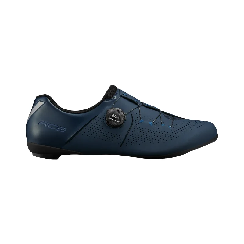 Quick-dry bike leg warmers-Shimano RC302 Road Shoe - Navy