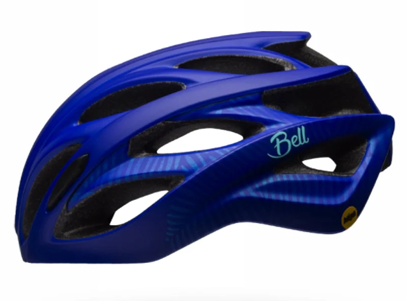 Breathable cycling shoe covers-Bell Endeavor MIPS Joy Ride Road Helmet - Womens - Cobalt Blue-Purple