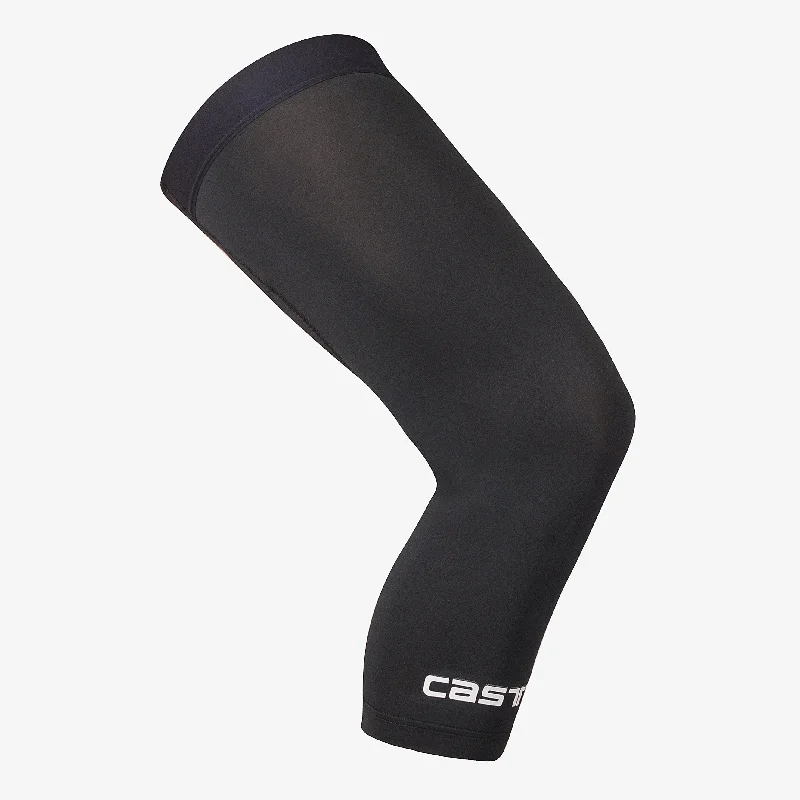 Padded bike elbow guards-Ginocchiera Castelli UPF 50+ Light 2 - Nero