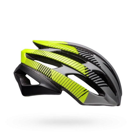 Quick-dry MTB cap-Bell Stratus MIPS Road Helmet - Matt Dark Gray-Black-Lemon - 2019