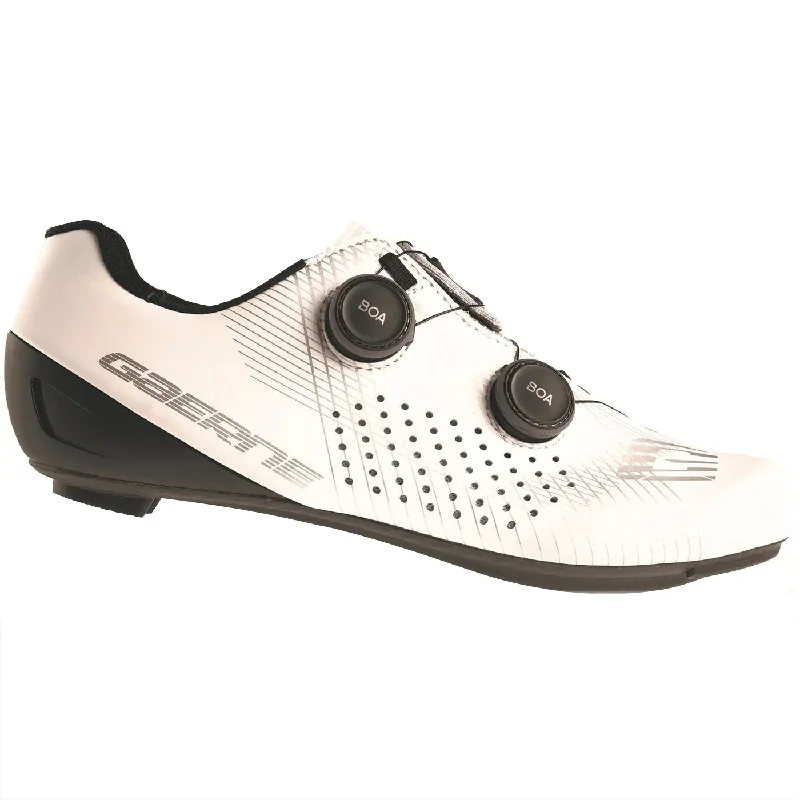 Windproof cycling socks-Scarpe Gaerne Fuga - Bianco opaco