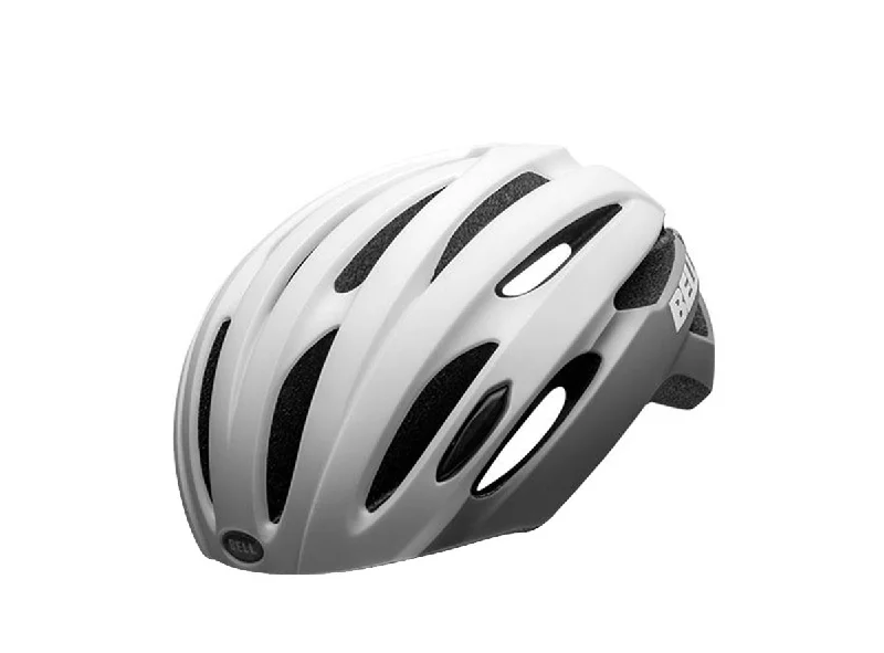 High-visibility bike helmet-Bell Avenue MIPS Road Helmet - Matt Gloss White-Gray-2020