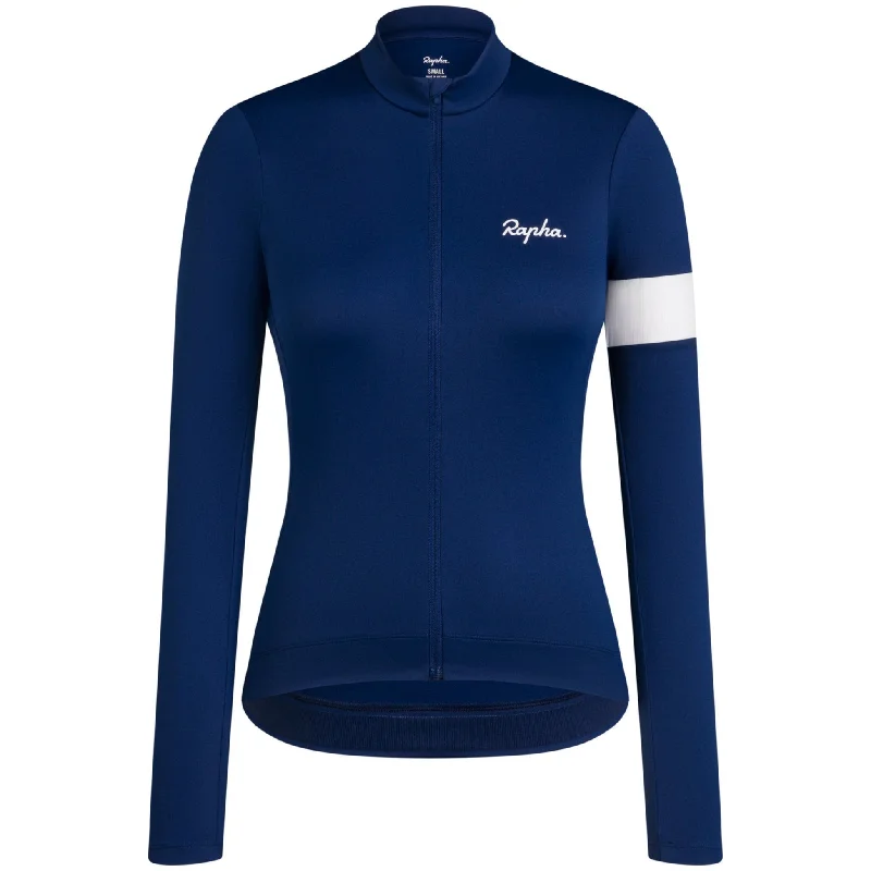 Thermal bike vest-Maglia donna maniche lunghe Rapha Core - Blu scuro