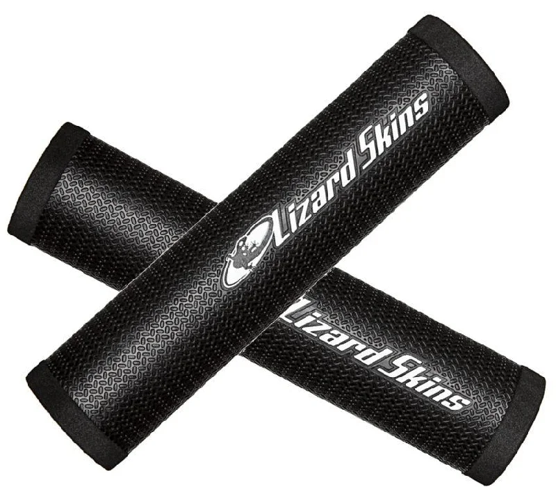 Durable cycling wrist wraps-Lizard Skins DSP Grips 30.3mm - Black