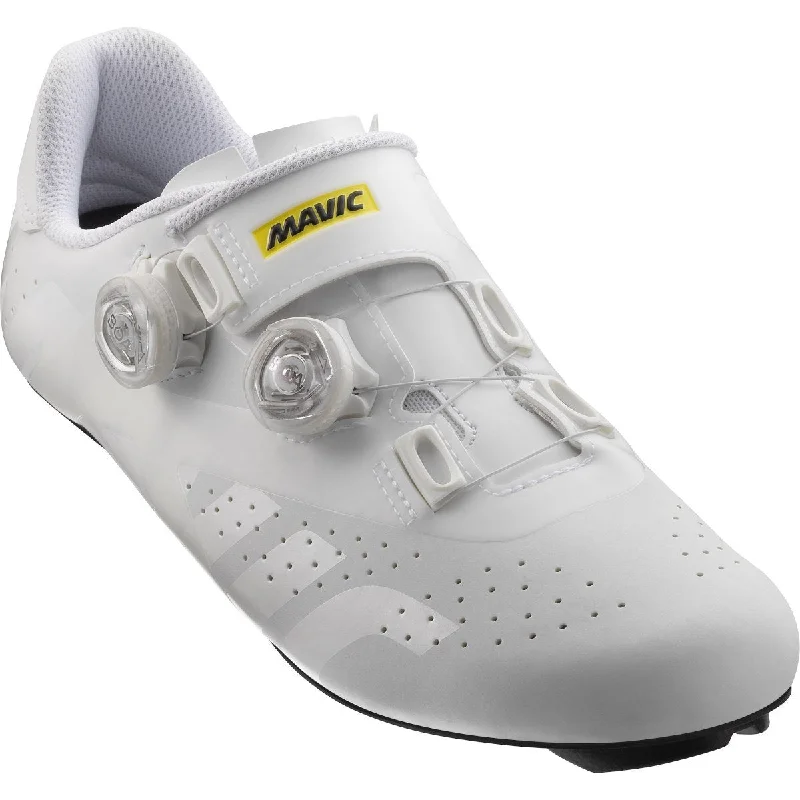 Lightweight bike repair kit-Mavic Cosmic Pro Road Shoe - White-Black