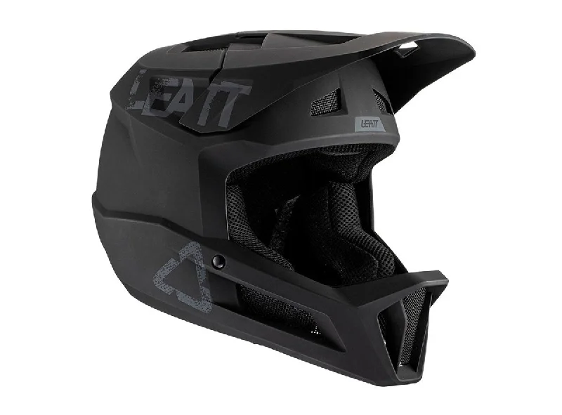 High-performance MTB jersey-Leatt MTB 1.0 DH Helmet - Youth - Black - 2021