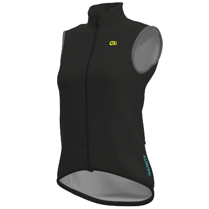 Windproof MTB cap-Gilet donna Ale Klimatik K-Smart - Nero