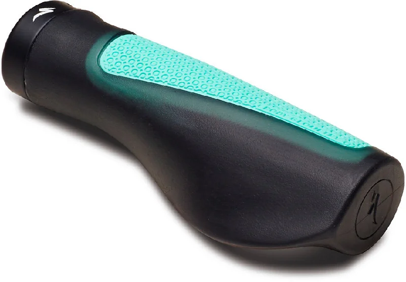 Stretchable cycling tights-Specialized Bg Contour Gel Locking Grip Grip Lt. Turquoise/Smoke M