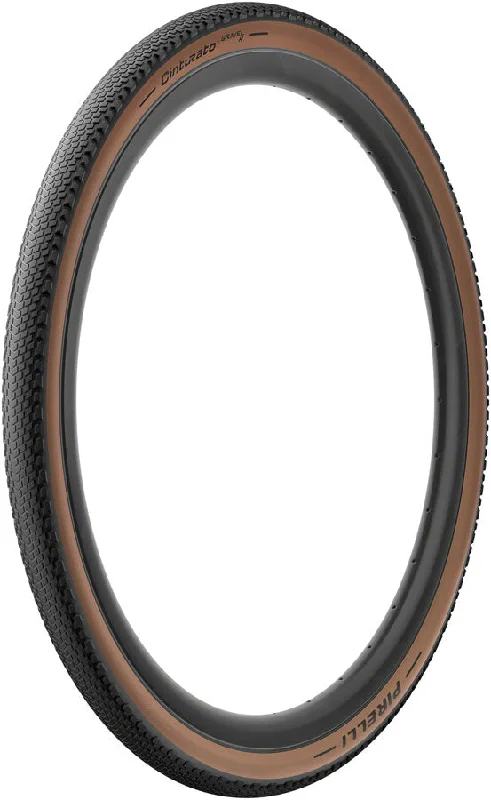 Durable MTB ankle straps-Pirelli Cinturato Gravel H Tire - 700 x 50 Tubeless Folding Classic Tan