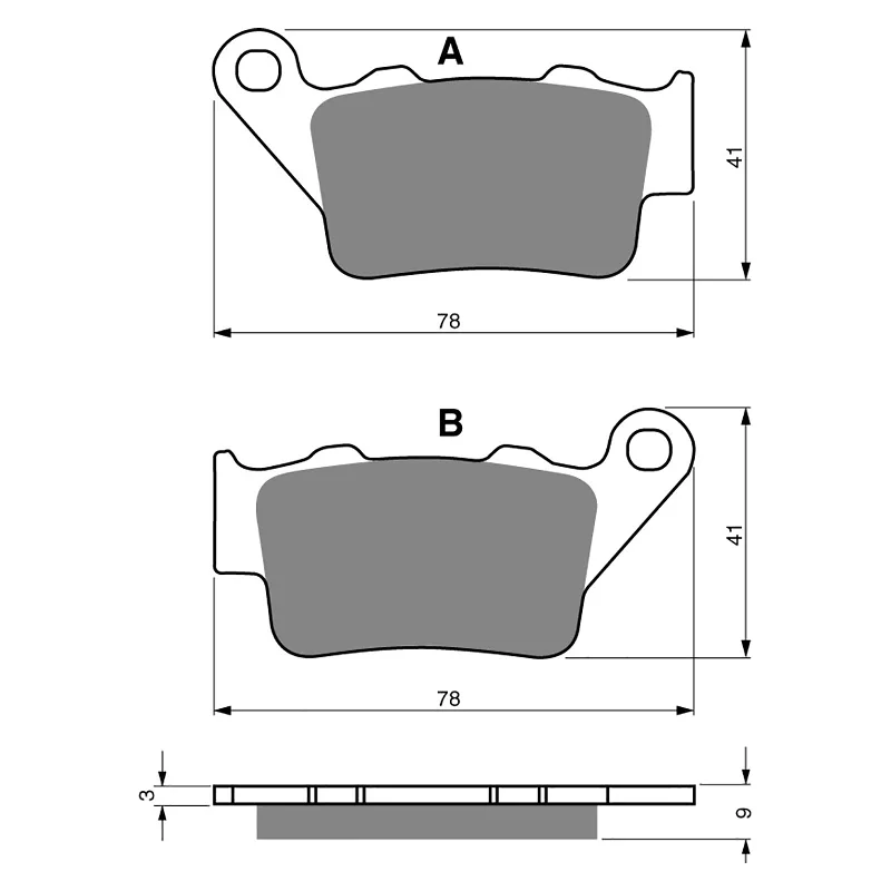 Thermal MTB raincoat-GOLDfren Brake Pads - S3 Sintered Sports (PBPH166)