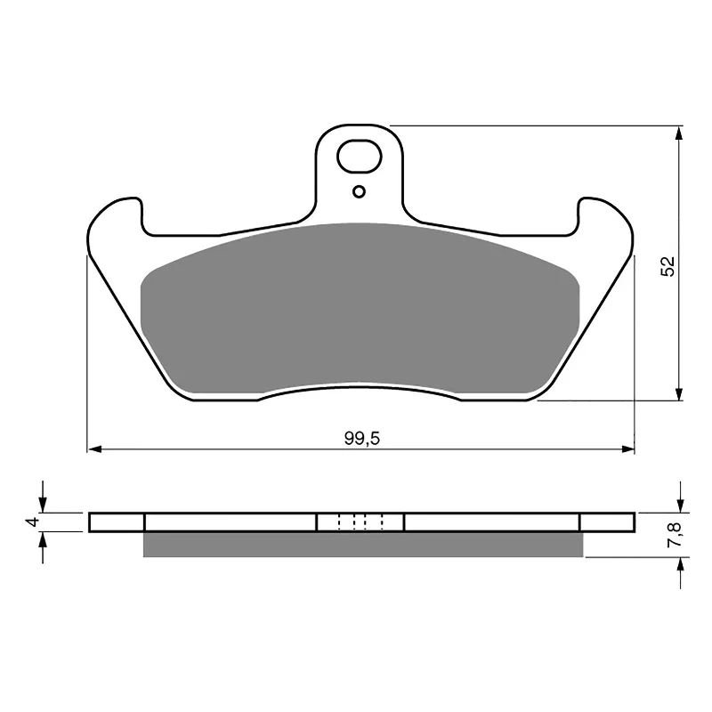 Waterproof cycling cap-GOLDfren Brake Pads - S3 Sintered Sports