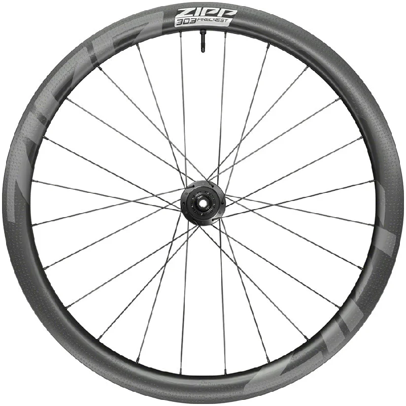 Adjustable cycling shoe covers-Zipp 303 Firecrest Rear Wheel - 700 12 x 142mm Center-Lock XDR Tubeless BLK A1