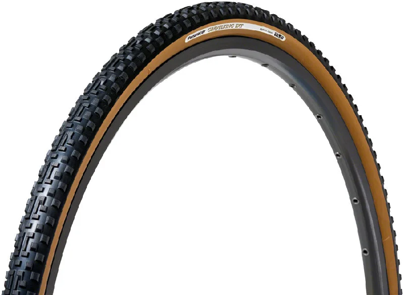 Thermal bike arm warmers-Panaracer GravelKing EXT Plus Tire - 700 x 38 Tubeless Folding BLK/Brown ProTite Protection