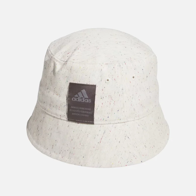 Reflective bike handlebar tape-Adidas Must Haves Training Seasonal Unisex Bucket Hat -Off White