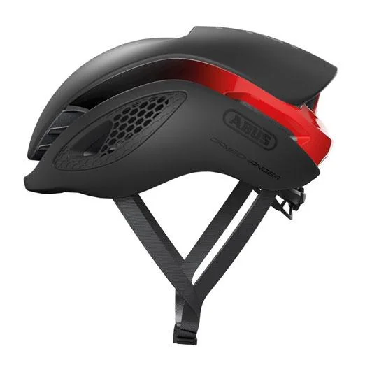 Thermal bike vest-Abus GameChanger Road Helmet - Black-Red