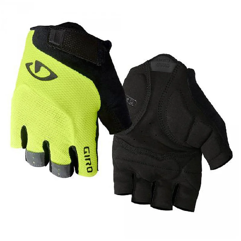 Waterproof MTB gloves-Guanti Giro Bravo Gel - Giallo nero