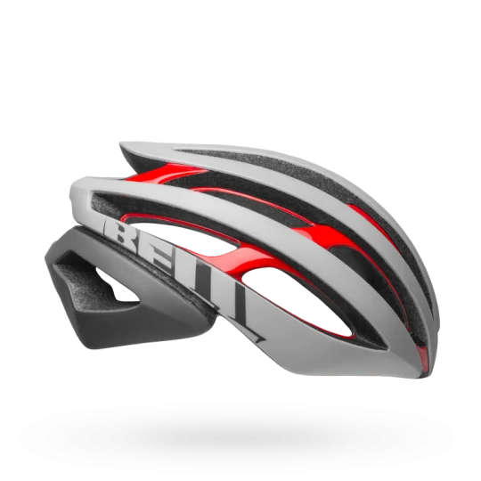 Anti-UV cycling cap-Bell Z20 MIPS Road Helmet - Matt Gloss Gray-Crimson - 2019