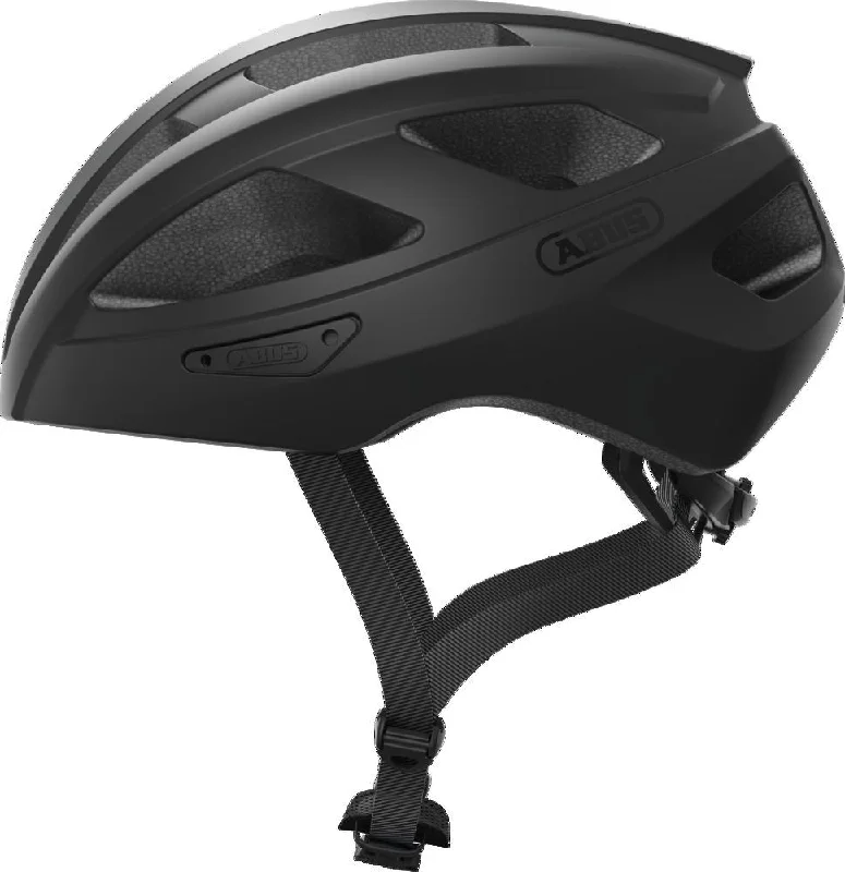 Lightweight bike rain gear-Abus Macator Helmet - Velvet Black