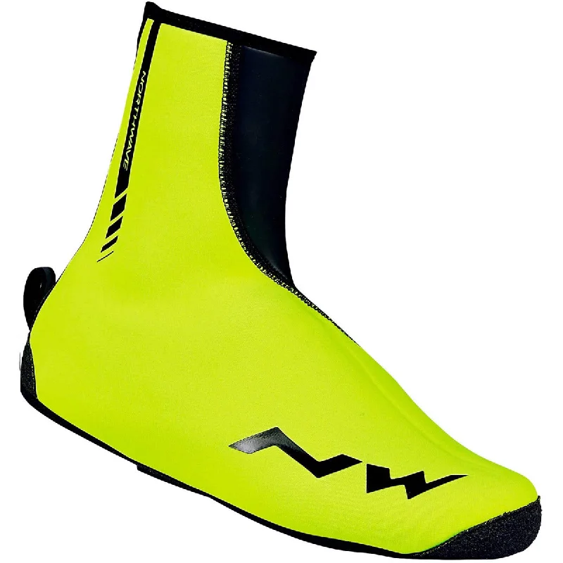 Padded bike knee braces-Copriscarpe Northwave Sonic 2 - Giallo fluo