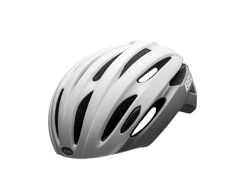 Compact bike first aid kit-Bell Avenue MIPS Road Helmet - Womens - Matt Gloss White-Gray