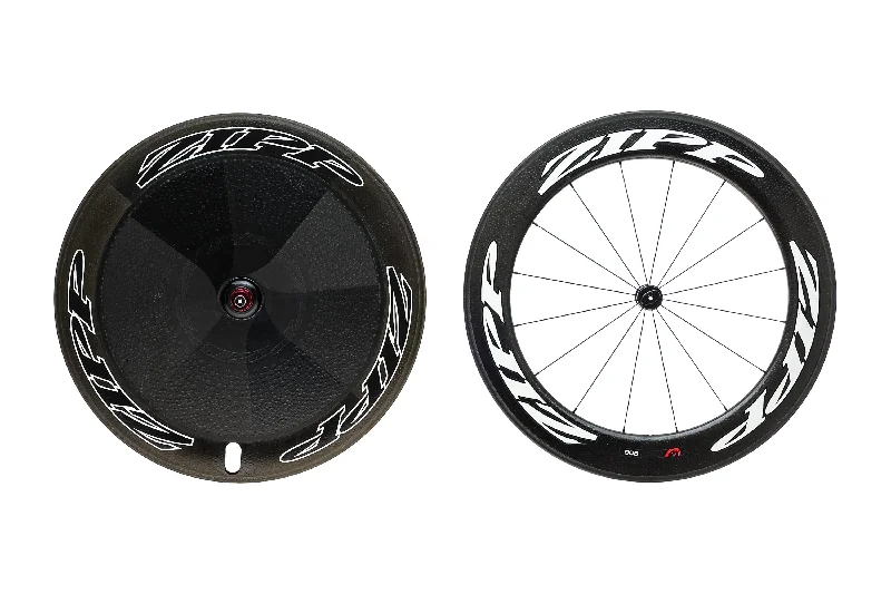 Waterproof cycling panniers-Zipp 808 Firecrest/Super-9 Carbon Tubular 700c Wheelset