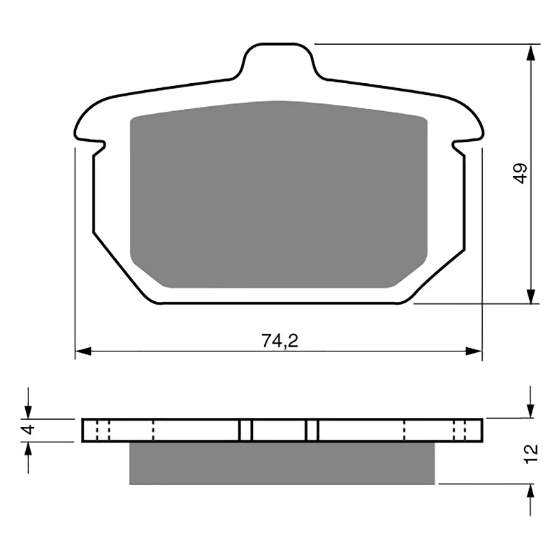 Waterproof cycling headscarf-GOLDfren Brake Pads - S3 Sintered Sports (PBPH73)