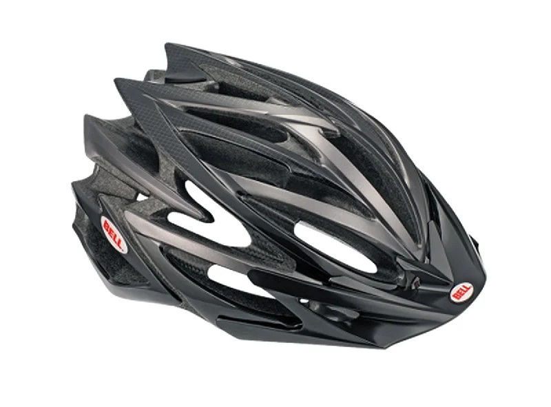 Wireless bike helmet speaker-Bell Volt Road Helmet - No Visor - Black-Carbon