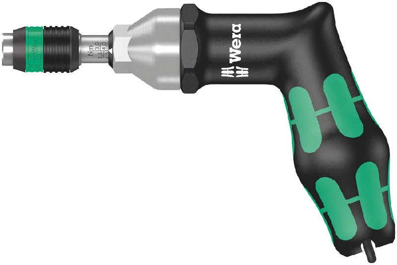 Anti-vibration road bike helmet-Wera Series 7400 Pistol Grip Adjustable Torque Screwdriver