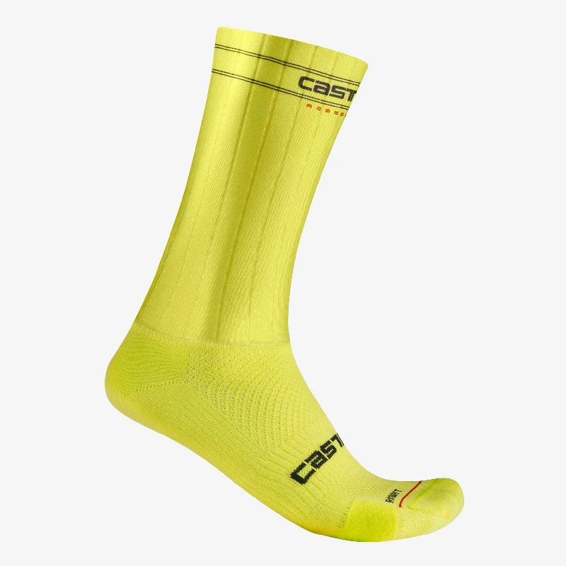 Waterproof bike ankle guards-Calze Castelli Fast Feet 3 - Verde