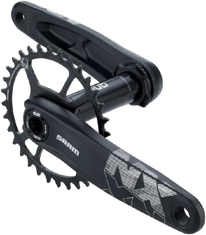 Breathable MTB arm guards-Sram Crank NX Eagle DUB 12s 175 w Direct Mount 32t X-SYNC 2 Steel Chainring Black (DUB Cups/Bearings Not Included)