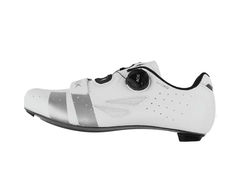 High-performance bike gloves-Lake CX 218 2019 Shoe Wht/Sil 40