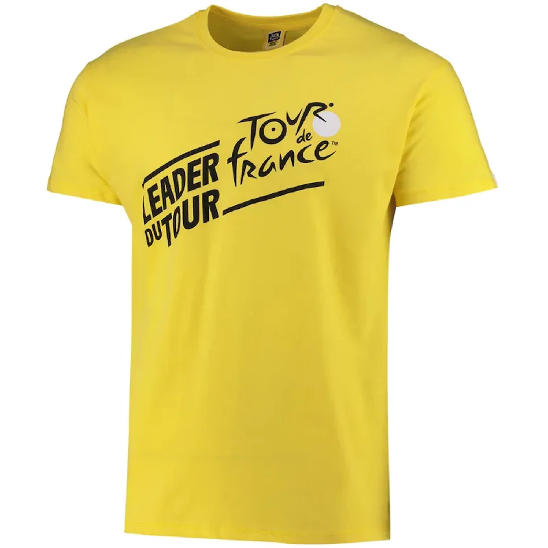 High-visibility MTB gloves-T-Shirt Tour de France Leader - Giallo