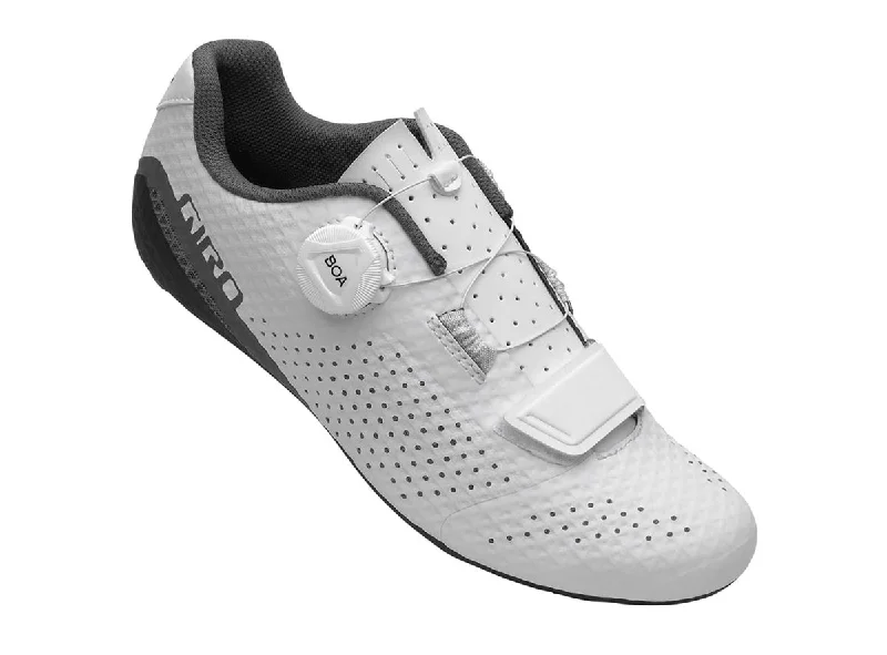 Reflective cycling leg straps-Giro Cadet Road Shoe - Womens - White