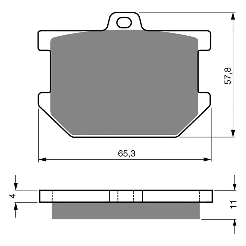 Durable bike saddlebag-GOLDfren Brake Pads - S3 Sintered Sports (PBPH05)