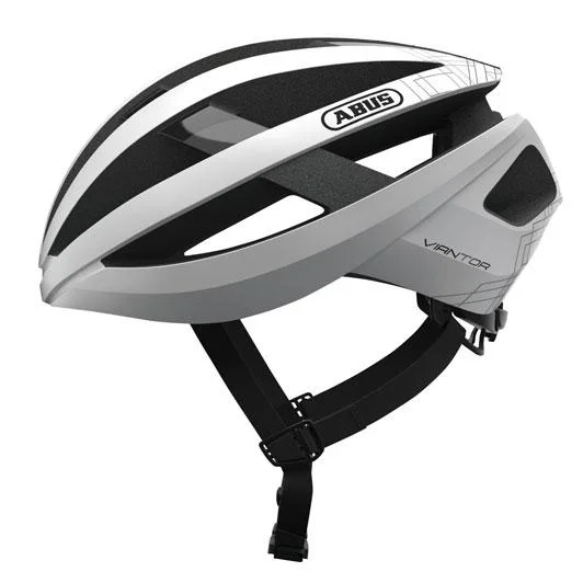 Full-face MTB helmet-Abus Viantor Road Helmet - Polar White