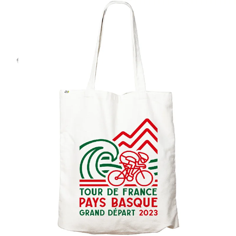 High-visibility bike shorts-Borsa in cotone Tour de France 2023 - Grand Depart Euskadi